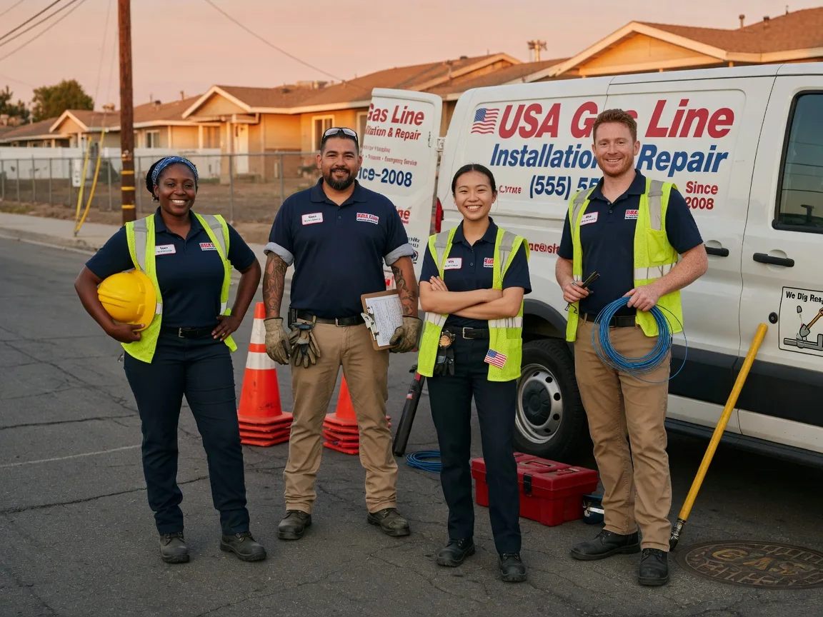 Gas Line Installation company in French Gulch, CA
